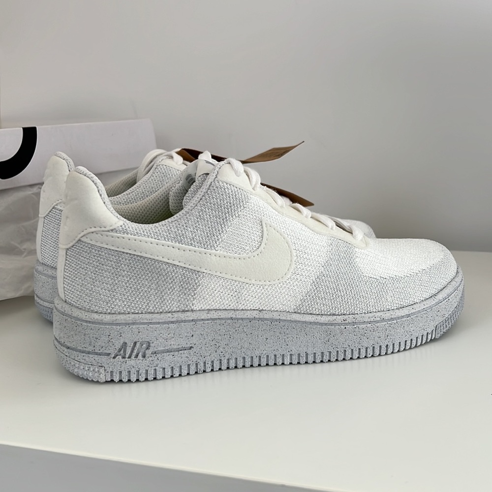 New Nike Air Force 1 crater Flyknit sneakers shoes - Picture 7 of 8